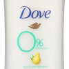 Dove Aluminum Free Deodorant for Women 3 Count Coconut and Pink Jasmine 72 hour odor protection 2.6 oz