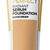 L'Oreal Paris Age Perfect Radiant Serum Foundation with SPF 50, Cappuccino, 1 Ounce