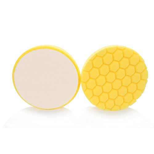 Chemical Guys BUFX_106HEX5 BUFX_106_HEX5 Hex-Logic Finishing Pad, Black (5.5 Inch Pad Made for 5 Inch Backing Plates), 1 Pad Included