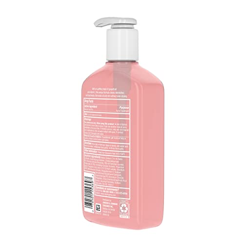 Neutrogena Oil-Free Pink Grapefruit Pore Cleansing Acne Wash and Daily Liquid Facial Cleanser with 2% Salicylic Acid Acne Medicine and Vitamin C, 6 fl. oz