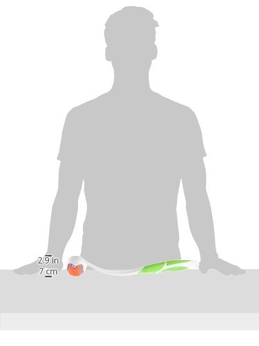 Chuckit! Ultra Ball & Launcher Bundle - Classic 26" with 2 Pack Medium (2.5") Bouncy Fetch Balls for Dogs 20-60 lbs, Dog Fetch Ball Thrower