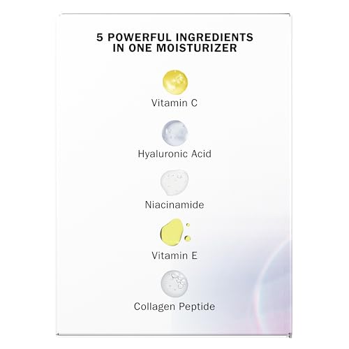 Olay Super Cream with Sunscreen SPF 30, Trial Size, Lightweight Face Moisturizer with Sun Protection, 5-in-1 Skin Care Benefits - Hydrating, Brightening, Firming - Niacinamide, Vitamin C, 15 mL