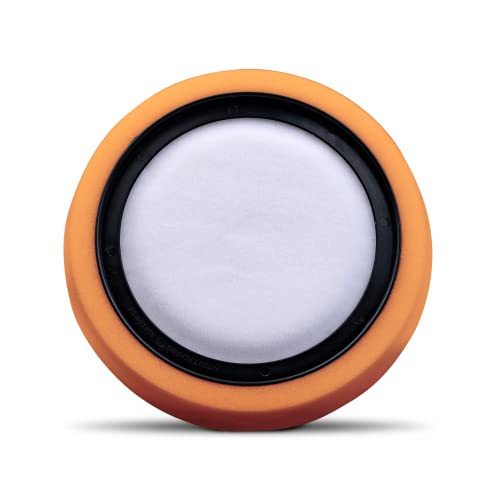 Chemical Guys BUFX_106HEX5 BUFX_106_HEX5 Hex-Logic Finishing Pad, Black (5.5 Inch Pad Made for 5 Inch Backing Plates), 1 Pad Included