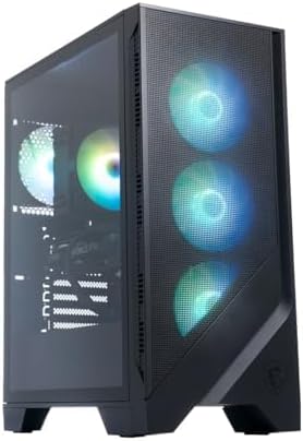 MSI Codex Z2 Gaming Desktop: AMD R7-8700F, GeForce RTX 5060, 32GB DDR5, 1TB m.2 NVMe SSD, USB Type-C, VR-Ready, Windows 11 Home : A8NVL-446US