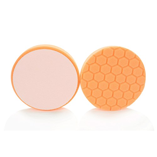 Chemical Guys BUFX_106HEX5 BUFX_106_HEX5 Hex-Logic Finishing Pad, Black (5.5 Inch Pad Made for 5 Inch Backing Plates), 1 Pad Included