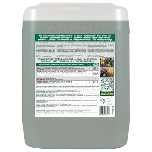 Simple Green 13008 Industrial Cleaner & Degreaser, Concentrated, 55 gal Drum