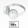 Belkin SoundForm Mini - Wireless Bluetooth Kids Headphones, 30H Battery, 85dB Safe Volume Limit, Built-in Microphone - Toddler On-Ear Earphones for iPhone, iPad, Fire Tablet, Ideal for School - White