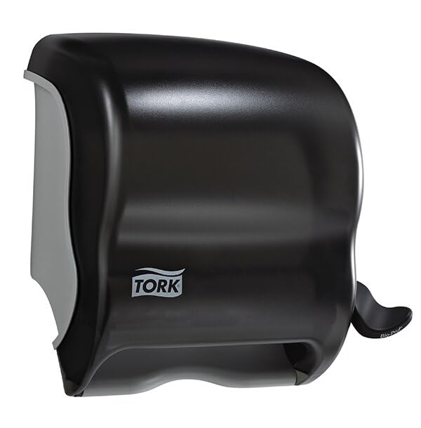 Tork Paper Hand Towel Roll Lever Dispenser Smoke H21, High-Capacity, 83TR
