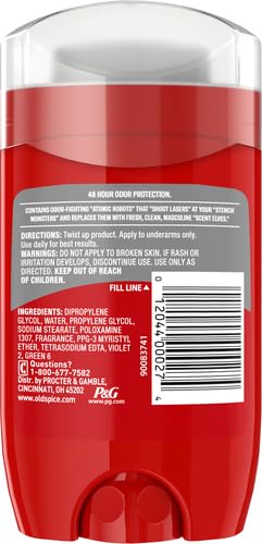 Old Spice Aluminum Free Deodorant For Men, High Endurance, 24/7 Sweat Defense & Odor Protection, 24/7 Freshness & Lasting Scent, Pure Sport Scent, 2.25 oz