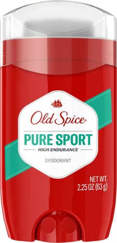 Old Spice Aluminum Free Deodorant For Men, High Endurance, 24/7 Sweat Defense & Odor Protection, 24/7 Freshness & Lasting Scent, Pure Sport Scent, 2.25 oz