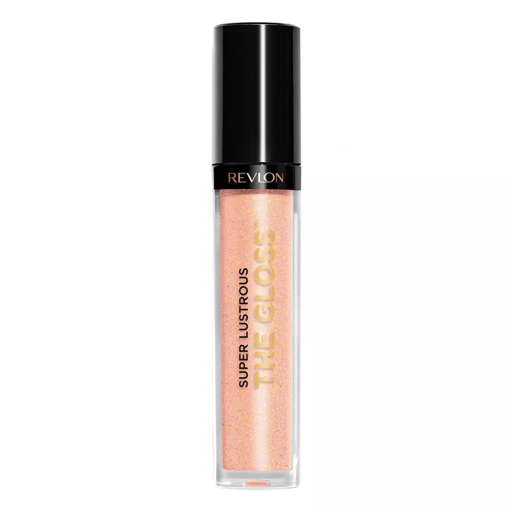 Revlon Super Lustrous Lip Gloss, Non-Sticky, Hydrating, High Shine Finish, 200 Crystal Clear, 0.13 oz