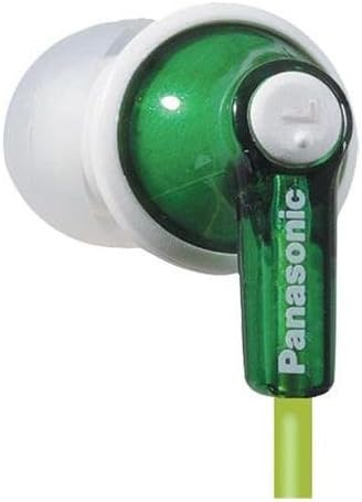 Panasonic ErgoFit Wired Earbuds, 3.5mm Jack in-Ear Headphones with Dynamic Crystal-Clear Sound and Soft Ergonomic Custom-Fit Earpieces (S/M/L), for Phones and Laptops - RP-HJE120-AA (Metallic Blue)