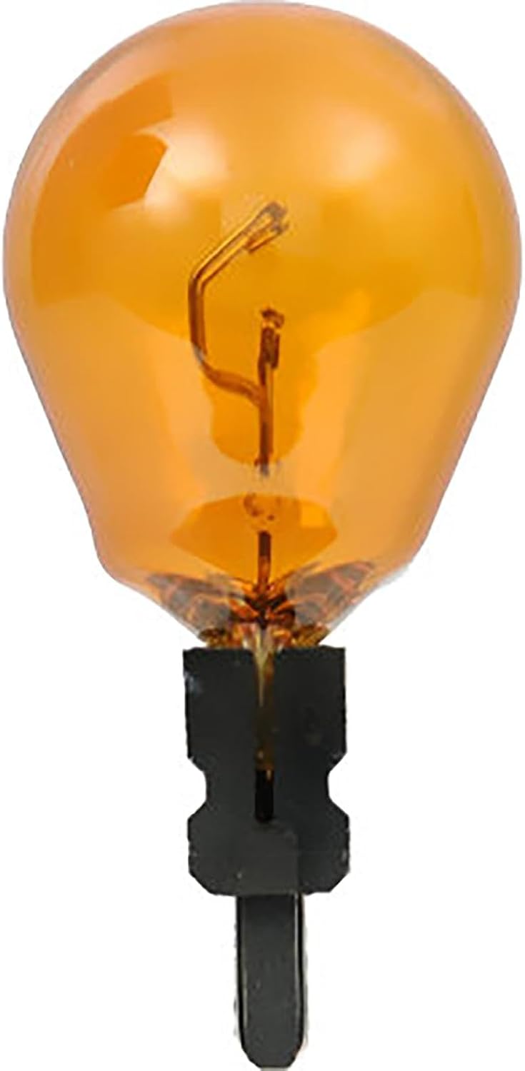 SYLVANIA 3157NA Long Life Mini Bulb - Amber Automotive Light Bulb - Car Signal Light Bulb Ideal for Parking, Side Marker & Turn Signal Applications - 2 Bulbs