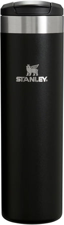 Stanley AeroLight Transit Bottle 16 oz | Locking Drink Through Lid | Leak Resistant Water Bottle or Coffee Travel Mug | Lightweight Insulated Stainless Steel | BPA-Free | Ash