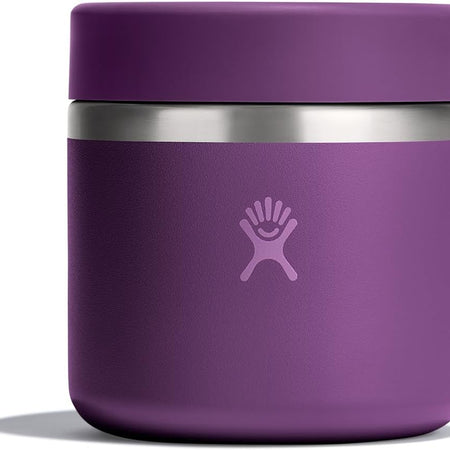 Hydro Flask Food Jar – Insulated Stainless Steel, Snack Travel Container for Hot Food, Lunch, & Soup 12 Oz Sandpiper