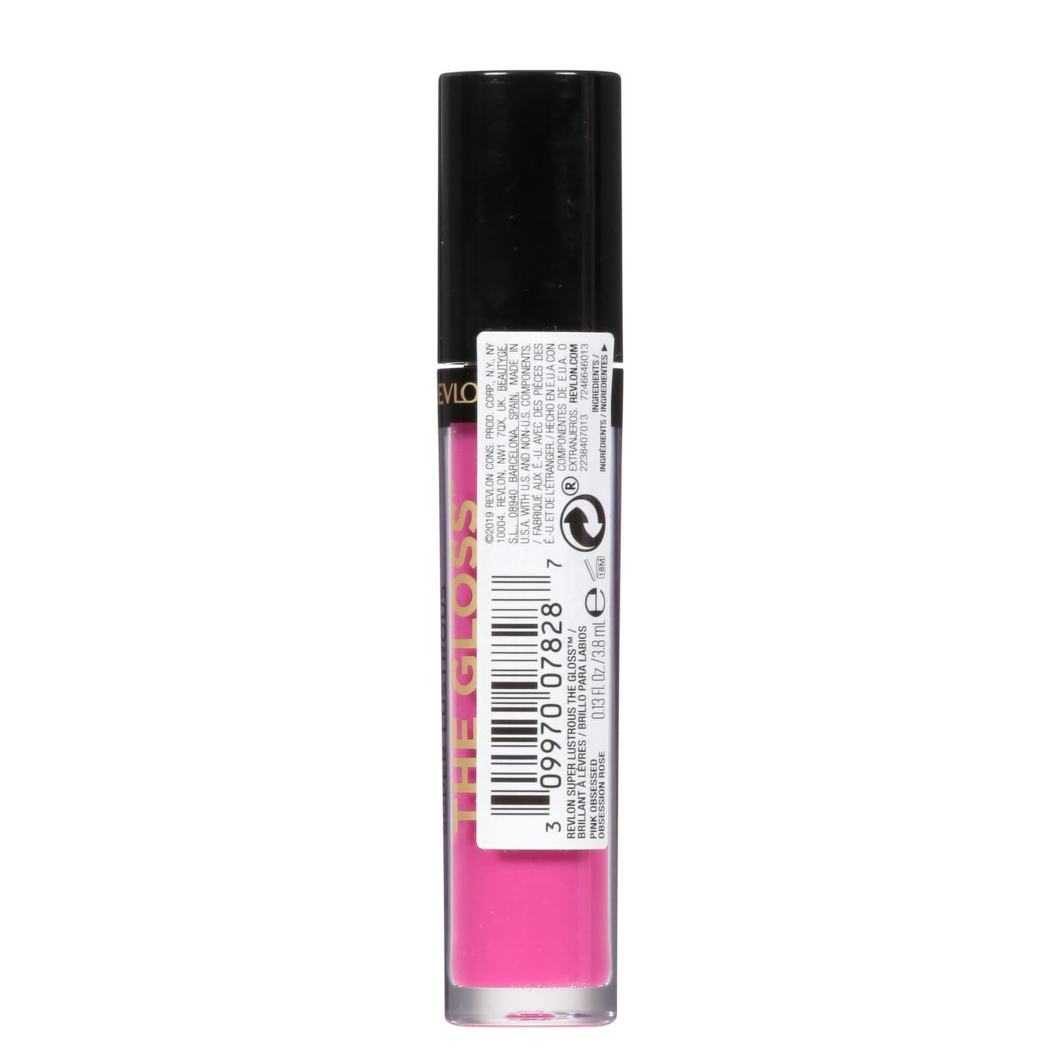 Revlon Super Lustrous Lip Gloss, Non-Sticky, Hydrating, High Shine Finish, 200 Crystal Clear, 0.13 oz