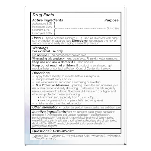 Olay Super Cream with Sunscreen SPF 30, Trial Size, Lightweight Face Moisturizer with Sun Protection, 5-in-1 Skin Care Benefits - Hydrating, Brightening, Firming - Niacinamide, Vitamin C, 15 mL