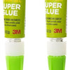 Scotch Super Glue Gel, .07 oz, 2-Pack, Dries Quickly with a Permanent Hold (AD112)