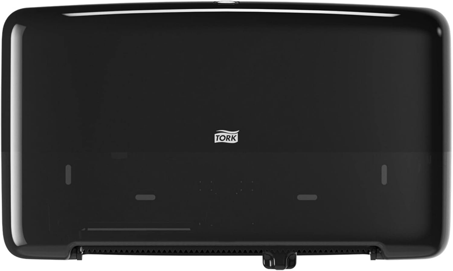 Tork Matic Paper Towel Dispenser and Tork Twin Mini Jumbo Toilet Paper Roll Dispenser (Black)