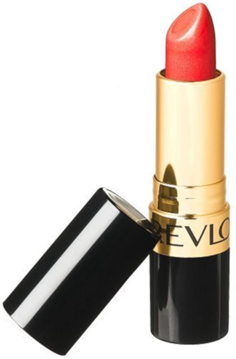 REVLON Super Lustrous Lipstick, High Impact Lipcolor with Moisturizing Creamy Formula, Infused with Vitamin E and Avocado Oil in Red/Coral, Extra Spicy (761) (Pack of 4)