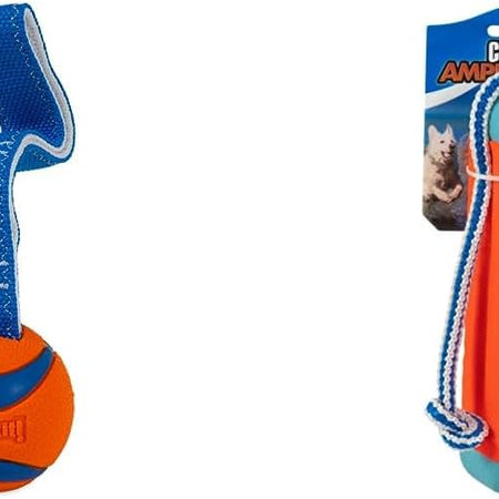 Chuckit! Ultra Tug Dog Toy (Medium) Amphibious Bumper Fetch and Float Dog Toy (Medium)