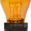 SYLVANIA 3157NA Long Life Mini Bulb - Amber Automotive Light Bulb - Car Signal Light Bulb Ideal for Parking, Side Marker & Turn Signal Applications - 2 Bulbs