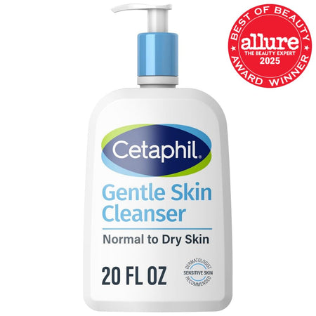 Cetaphil Face Wash, Hydrating Gentle Skin Cleanser for Dry to Normal Sensitive Skin, 20 oz, Fragrance Free, Soap Free and Non-Foaming