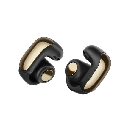 Bose Ultra Open Earbuds - Bluetooth Open Ear Earbuds with OpenAudio for Awareness, Clip-On Design for Comfort, Water Resistant, Up to 48 Hrs of Playtime, Desert Gold - Limited Edition Color