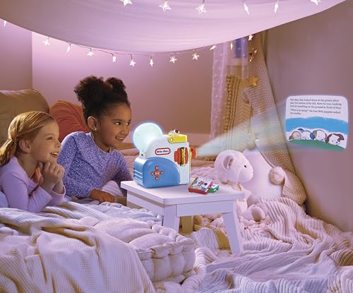 Little Tikes Story Dream Machine Starter Set, Storytime, Books, Little Golden Book, Audio Play, The Poky Little Puppy Character, Nightlight, Toy Gift for Toddlers and Kids Girls Boys Ages 3+