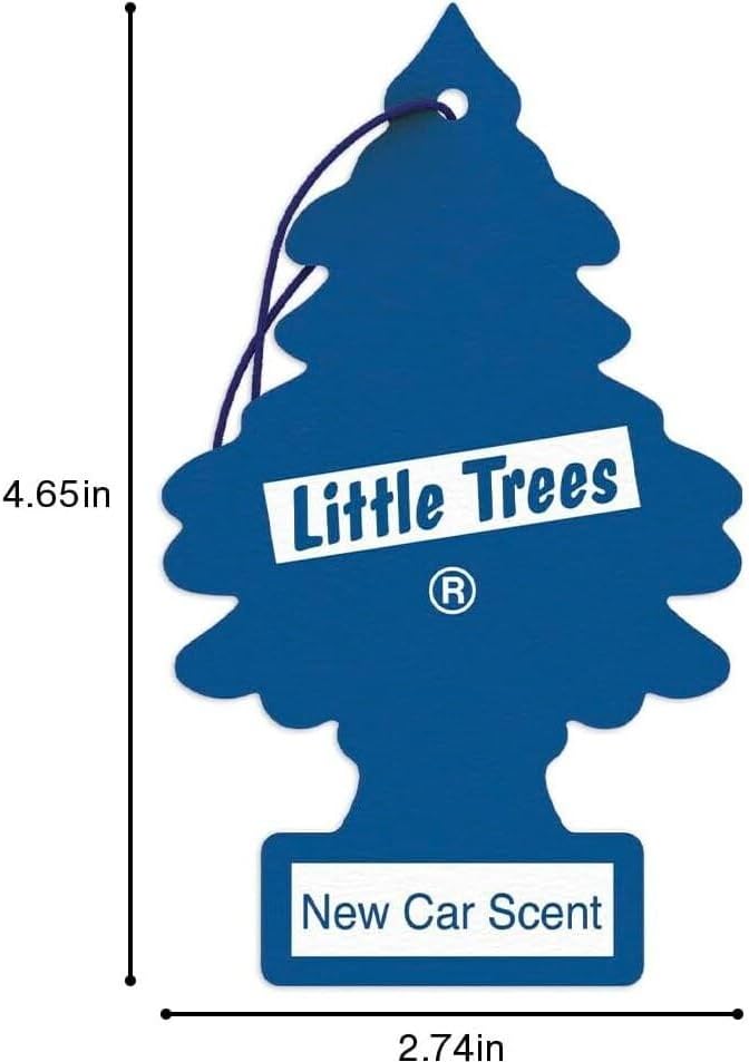 Little Trees Car Freshener New Car Scent (24 Pack)