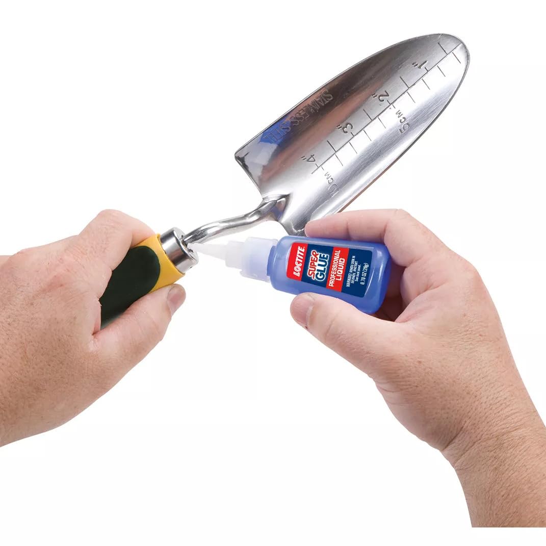 Loctite Super Glue Liquid Professional, Clear, 0.7 fl oz Bottle, 4 Pack - Superglue for Plastic, Wood, Metal, Crafts & Repair, Cyanoacrylate Adhesive Instant Glue, Quick Dry