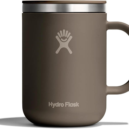 Hydro Flask Coffee Mug – Insulated Stainless Steel, Non Spill, Leak Proof Travel Mug 24 Oz Beachplum Purple