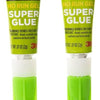 Scotch Super Glue Gel, .07 oz, 2-Pack, Dries Quickly with a Permanent Hold (AD112)