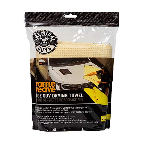 Chemical Guys Waffle Weave for Home & Auto Glass, Windows, Mirrors & More, Lavender (25 in. x 36 in.) 3-Pack