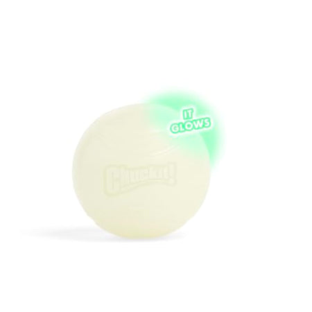 Chuckit! Ultra Ball Dog Toys - Size Large - for Dogs 60-100 lbs - Made from Durable Rubber - Super Bouncy - Day & Night Bundle - Floats in Water - 3-inch Diameter - Pack of 2