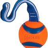 Chuckit! Ultra Tug Dog Toy, Small Fetch and Dog Ball Tug Toy for Dogs 0-20 Pounds