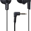 Panasonic ErgoFit Wired Earbuds, 3.5mm Jack In-Ear Headphones Wired with Dynamic Crystal-Clear Sound and Soft Ergonomic Custom-Fit Earpieces (S/M/L), for Phones and Laptops - RP-HJE120-N (Rose Gold)