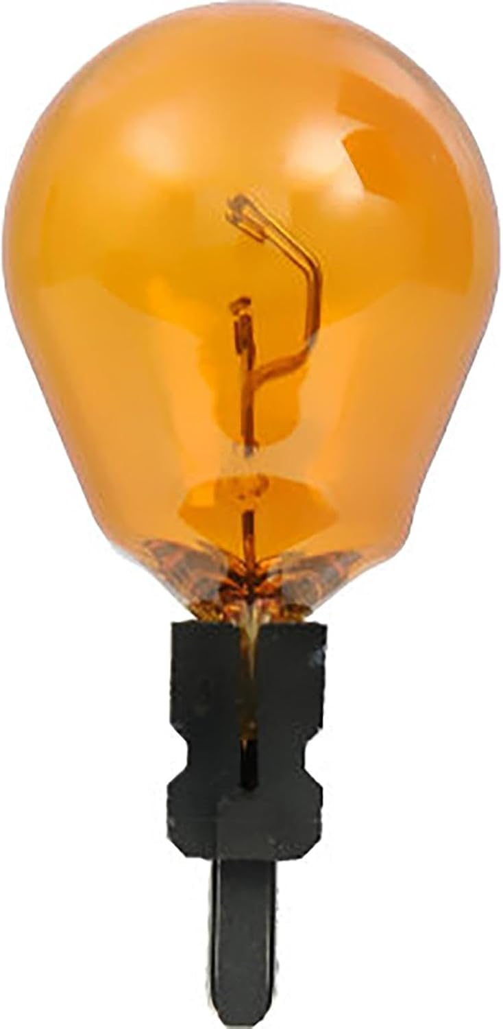 SYLVANIA 3157NA Long Life Mini Bulb - Amber Automotive Light Bulb - Car Signal Light Bulb Ideal for Parking, Side Marker & Turn Signal Applications - 2 Bulbs