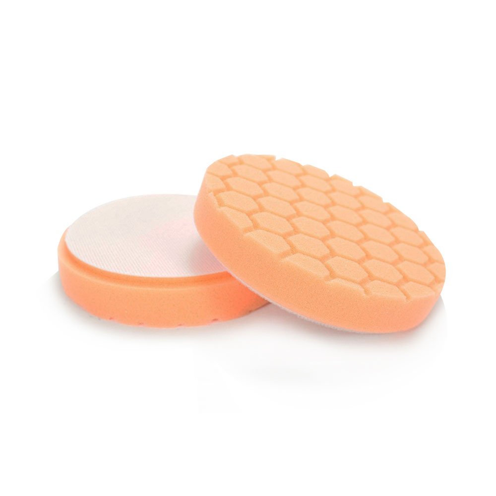 Chemical Guys BUFX_106HEX5 BUFX_106_HEX5 Hex-Logic Finishing Pad, Black (5.5 Inch Pad Made for 5 Inch Backing Plates), 1 Pad Included