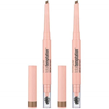Maybelline Total Temptation Eyebrow Definer Pencil, Deep Brown, 1 Count