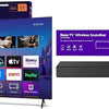 Roku Smart TV 2025 – 75-Inch Select Series, 4K HDR TV – RokuTV with Enhanced Voice Remote – Flat Screen LED Television with Wi-Fi TV Wireless Soundbar, Soundbar Exclusively for RokuTV