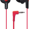 Panasonic ErgoFit Wired Earbuds, 3.5mm Jack In-Ear Headphones Wired with Dynamic Crystal-Clear Sound and Soft Ergonomic Custom-Fit Earpieces (S/M/L), for Phones and Laptops - RP-HJE120-N (Rose Gold)