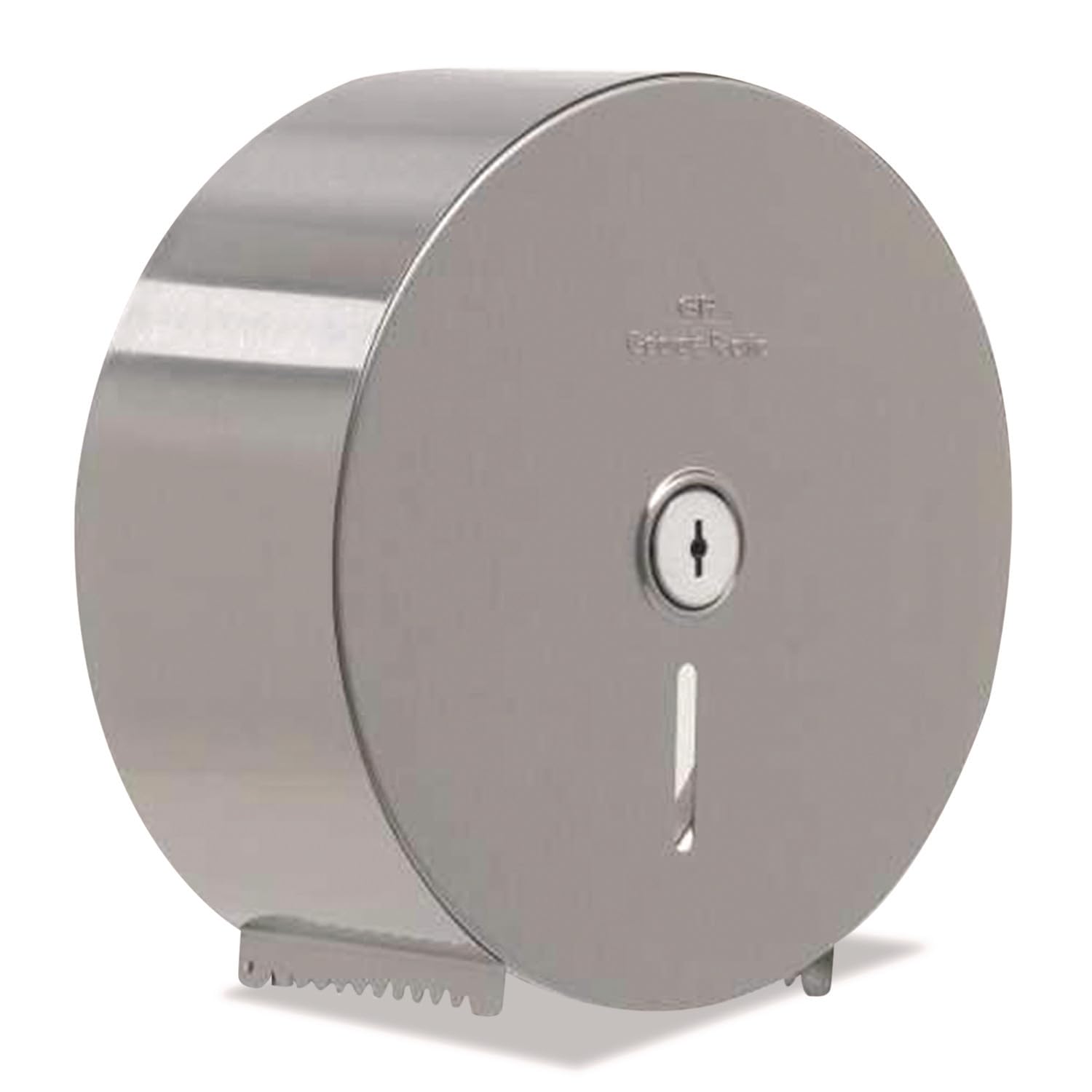 Georgia-Pacific Single-Roll Jumbo Toilet Paper Dispenser by GP PRO (Georgia-Pacific), Translucent Smoke, 59009, 10.610" W x 5.390" D x 11.290" H
