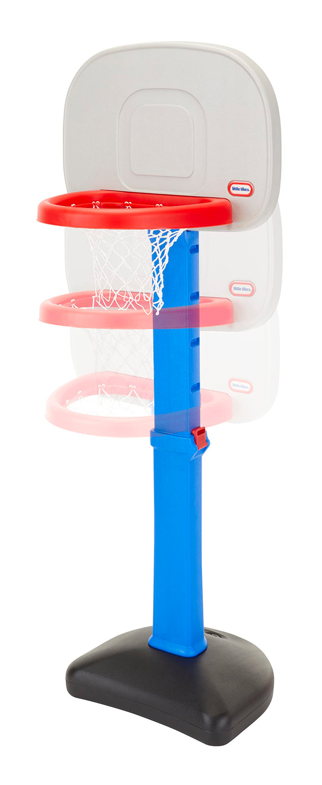 Little Tikes Easy Score Basketball Set, Blue, 3 Balls - Amazon Exclusive, 23.75 x 22 x 61 inches