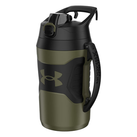 Under Armour Half Gallon Water Bottle Insulated, 64oz Insulated Water Bottle with Handle, Sports Water Jug, Fence Hook, Leak Resistant, for Baseball, Football & More