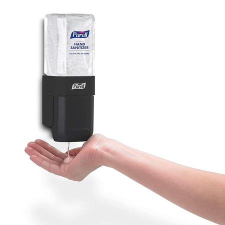 Purell Advanced Hand Sanitizer Gel ES1 Push-Style Hand Sanitizer Dispenser 450 mL Refill Bottle (Pack of 2) - 4450-06-EC2PK