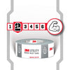 3M Utility Basic Duct Tape, 1.88 in x 30 yd, 3 Rolls, Moisture Resistant, Great for Light Duty Temporary Indoor Repairs for Tile, Laminate, Plastic, Wood, and Glass, Tear by Hand (1030-3PK)