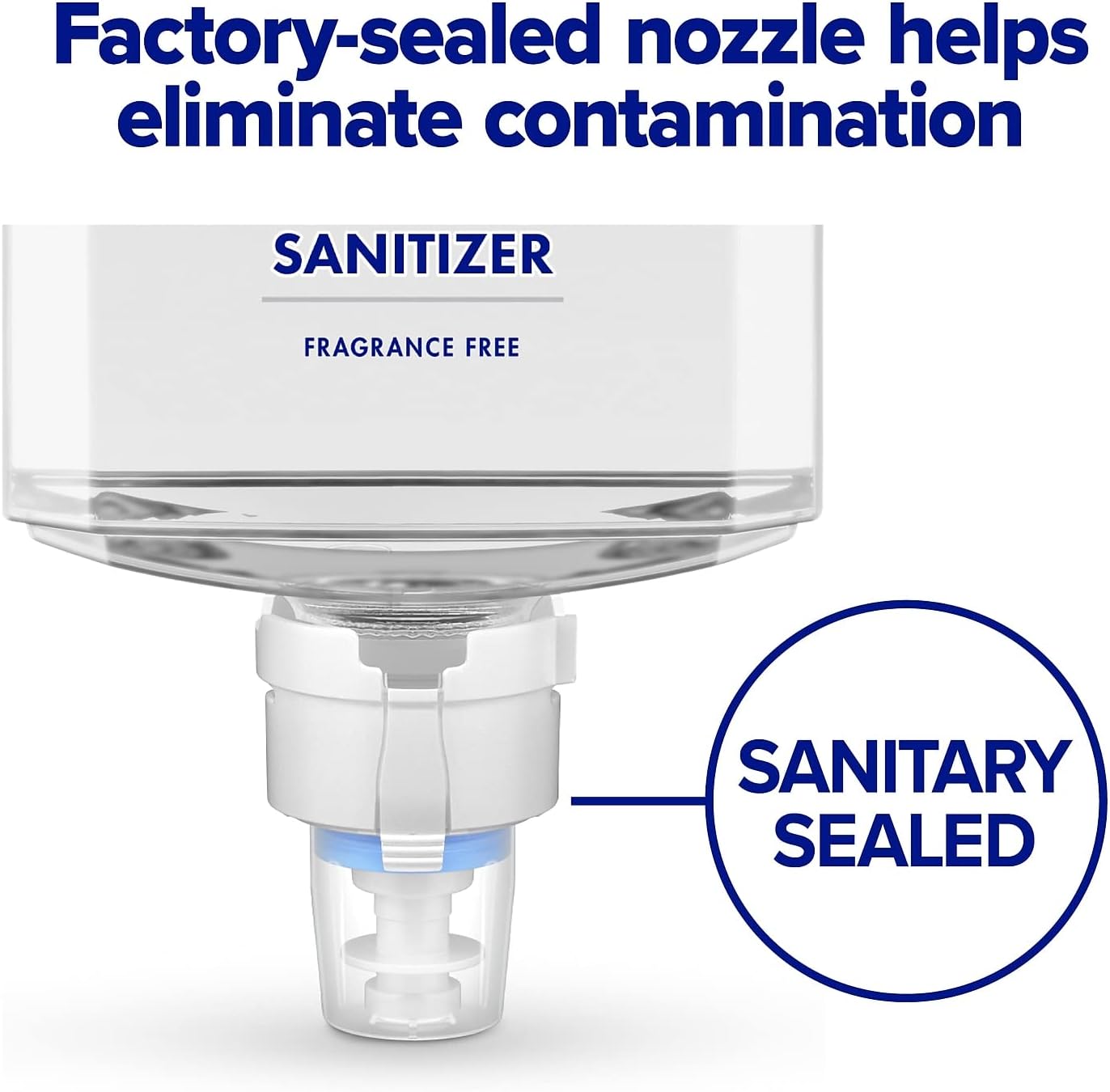 PURELL ES4 Manual Hand Sanitizer Dispenser, White, Compatible with 1200 mL PURELL ES4 Hand Sanitizer Refills (Pack of 1) - 5020-01