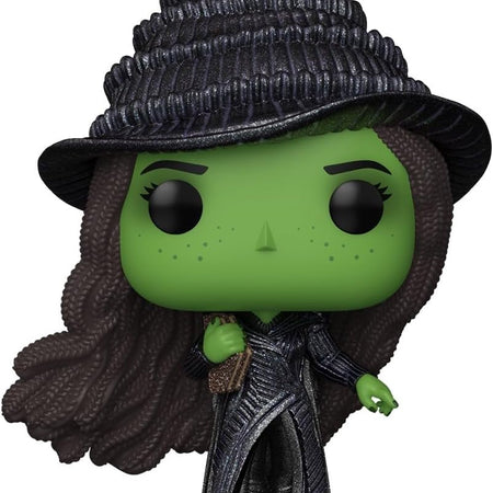 Funko Pop! Movies: Wicked Pt. 2 - Elphaba - Glitter - Amazon Exclusive - Collectable Vinyl Figure - Gift Idea - Official Merchandise - Toys for Kids & Adults - Movies Fans - Figure for Collectors
