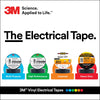 3M Scotch Vinyl Electrical Tape Super 88, 1-1/2 in x 36 yd (108 ft), Black, 1 Long Roll, Premium Grade, Rubber Resin Adhesive, PVC Backing, All-Season Heavy Duty Electric Tape